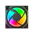 Imagem 1 de Cooler Fan Rgb C3Tech F9-L330Bkrgb, Conector Argb 4 Pinos, Led, 120X120X25 Mm, Preto