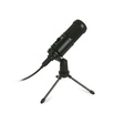 Imagem 2 de Microfone Condensador C3Tech Mi-50Bk, Usb, Tripé, Preto