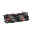 Imagem 2 de Teclado Gamer Usb Membrana C3Tech Kg-10Bkv2, Preto, Abnt2