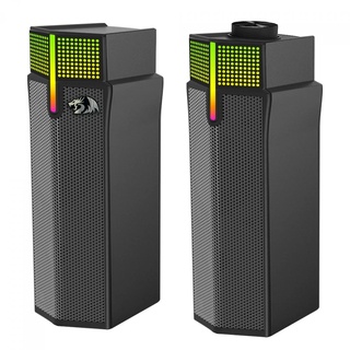 Caixa De Som Gamer Redragon Yorick Gs511, Áudio 2.0, 2Watts x2, Usb, Rgb, Preto