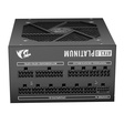 Imagem 4 de Fonte Atx 1000 W Redragon Gc-Ps017 V2, 80 Plus Platinum, Totalmente Modular, Pfc Ativo, Sem Cabo, Preta