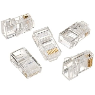 Conector Rj45 Cat5E, Embalagem Com 10 Unidades, Md9 6351