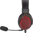 Imagem 5 de Headset Gamer Redragon Luna H540-Pro, Bluetooth, Wireless, P3, Usb, Preto com Vermelho