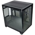 Imagem 2 de Gabinete Gamer Aquário Kmex Cg-L4Re Curva Micro, Sem Fonte, Sem Fan, Lateral De Vidro, Preto