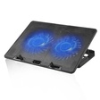 Miniatura de Base Notebook C3Tech Nbc-50V2Bk, 15.6", Preto, Usb 2.0, 2 Fans 12X12 Cm, Led Azul