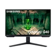 Imagem 1 de Monitor Gamer Led 27", 240Hz, 1Ms, Samsung Odyssey G4 Ls27Bg400Elmzd, Ips, Fhd, Dp, Hdmi, Vesa, Preto, Pivot