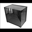 Imagem 2 de Gabinete Gamer Aquário Kmex Cg-01Fd Mega Shark, Sem Fonte, Sem Fan, Lateral De Vidro, Preto