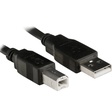 Miniatura de Cabo Usb Para Impressora 03 Metros, Pluscable Pc-Usb3001 2.0, A (Macho) X B (Macho)