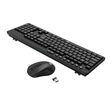 Imagem 3 de Kit Teclado E Mouse Sem Fio Redragon Office Bs-7094, Preto, Wireless, Abnt2