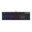 Imagem 1 de Teclado Gamer Usb Mecânico Redragon Surara Pro, Preto, Switch Brown, Rgb, Abnt2, K582Rgb-Pro V2