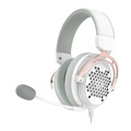 Headset Gamer Redragon Diomedes H388-W, P3+Usb, Branco