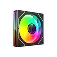 Imagem 2 de Cooler Fan Rgb C3Tech F9-L300Bkrgb, Conector Molex, Led, 120X120X25 Mm, Preto