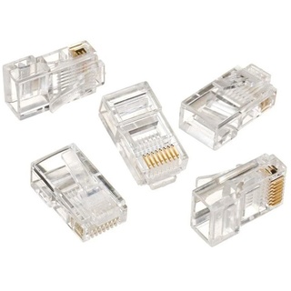 Conector Rj45 Cat.6, Embalagem Com 10 Unidades, Md9 9318