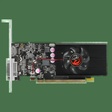 Imagem 1 de Placa De Vídeo Geforce Ddr4 04Gb/064 Bits Gt 1030 Pcyes, 1 Fan, Hdmi, Dvi, Low Profile, Pagt10304Gbg4Lp, Preta,