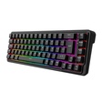 Miniatura de Teclado Gamer Usb Mecânico Redragon Nova Magnetic, Preto, Switch Magnético UltraMag, Rgb, Abnt2, K729Rgb-M