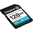 Imagem 1 de Cartão de Memória 128 Gb Kingston Canvas Go Plus, Sd, Classe 10, V30, Sdg4/128Gb