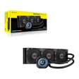Imagem 1 de Water Cooler 360Mm Corsair Nautilus 360 Rs Lcd, Preto