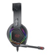 Imagem 2 de Headset Gamer Redragon Medea H280, 2X P2+Usb, Rgb, Preto
