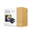 Imagem 2 de Water Cooler 120Mm Deepcool Le300, Le300-Bklnmc-g-1, Led Estático 6 Cores, Preto