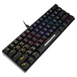 Imagem 1 de Teclado Gamer Usb Mecânico Kmex Spectra Fury Kbl88, Preto, Switch Blue, Led, Abnt2