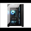 Imagem 4 de Gabinete Gamer Aquário Kmex Cg-01Fd Mega Shark, Sem Fonte, Sem Fan, Lateral De Vidro, Preto