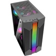 Imagem 2 de Gabinete Gamer Kmex Cg-01A9 Bifrost Vi, Sem Fonte, Sem Fan, Led Rgb, Preto, Lateral De Vidro