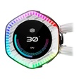 Imagem 1 de Water Cooler 360Mm Cooler Master Masterliquid 360 Ion White, Argb, Branco