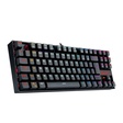 Imagem 1 de Teclado Gamer Usb Magnético Redragon Kumara Pro V2, Preto, Switch Red, Rgb, Abnt2, K552Rgb-Pro V2 Pt Red