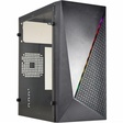 Miniatura de Gabinete Gamer Kmex Cg-15Nx Micro, Sem Fonte, Sem Fan, Led Rgb, Lateral De Acrilico, Preto