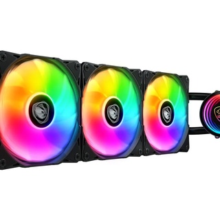 Water Cooler 360Mm Cougar Poseidon Elite Argb 360, Argb, Preto