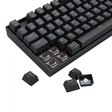 Imagem 3 de Teclado Gamer Usb Mecânico Redragon Kumara Elite, Preto, Switch Brown, Rgb, Wi-fi, Bt, Usb-C, Abnt2, K552-Krs