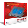 Imagem 7 de Base Notebook C3Tech Nbc-50V2Bk, 15.6", Preto, Usb 2.0, 2 Fans 12X12 Cm, Led Azul
