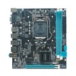 Imagem 2 de Placa Mãe 1155 2ª, 3ª Geração Bluecase Bmbb75-G3Hgu-M2R3Bx, Ddr3 16Gb, M2/Nvme, Hdmi, Vga, 1000 Mb/S, Preta