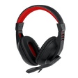 Imagem 2 de Headset Gamer Redragon Ares H120-Rgb, 2x P2+Usb, Rgb, Preto com Vermelho