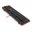 Imagem 3 de Teclado Gamer Usb Mecânico Redragon Infernal Viserion, Preto, Switch Brown, Rgb, Abnt2, Id582 V2