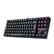 Imagem 2 de Teclado Gamer Usb Magnético Redragon Kumara Pro V2, Preto, Switch Red, Rgb, Abnt2, K552Rgb-Pro V2 Pt Red