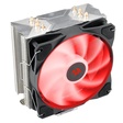 Imagem 6 de Cooler Universal Para Processador, Intel E Amd, Redragon Tyr, Cc-9104R, Led Vermelho, 120Mm