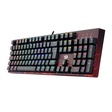 Miniatura de Teclado Gamer Usb Mecânico Redragon Infernal Viserion, Preto, Switch Brown, Rgb, Abnt2, Id582 V2
