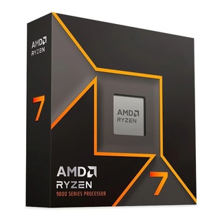 Processador Am5 Amd Ryzen 7 9700X, 3.8 Ghz, Max Turbo 5.5 Ghz, 040 Mb Cache, Com Vídeo Integrado, Sem Cooler
