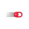 Miniatura de Pen Drive 064 Gb Netac Um2 Nt03Um2N-064G-32Re, Usb 3.2, Prata e Vermelho
