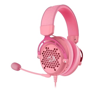 Headset Gamer Redragon Diomedes H388-P, P3, Rosa