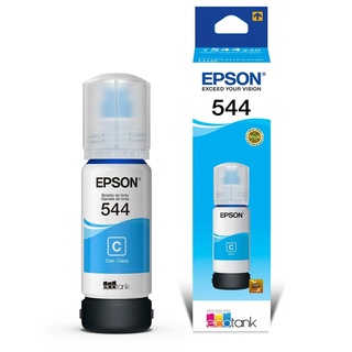 Refil de Tinta Epson Original T544220 Ciano 65ml - L3150 L3110 3150 3110