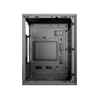 Imagem 1 de Gabinete Comum Micro-Atx C3Tech Mt-37Bk, Com Fonte 200W, Preto