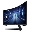 Imagem 2 de Monitor Gamer Led 34", 165Hz, 1Ms, Samsung Curvo Odyssey G5 Lc34G55Twwlmzd, Va, Uw, Qhd, Dp, Hdmi, Vesa, Preto