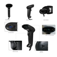 Imagem 1 de Leitor De Código De Barras Kmex Lbhw613, 1D, Usb, Sem Suporte, Preto