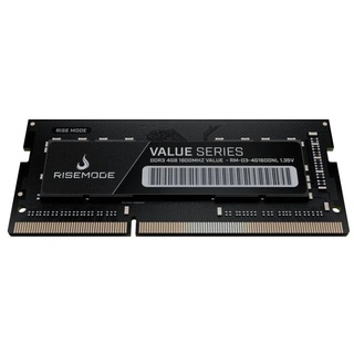 Memória Notebook Ddr3 04Gb/1600 Mhz Rise Mode Value, Cl11, 1.35V, Rm-D3-4G-1600Nl, Preta
