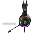 Imagem 2 de Headset Gamer Kmex Ar43, Ar43000S71Ppb0x, Usb, Led Rgb, Preto