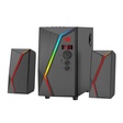 Imagem 1 de Caixa De Som Gamer Redragon Anvil Gs520-Pro, Áudio 2.1, 5Watts x2 + 15Watts x1, Rca, Usb, Rgb, Preto