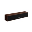 Imagem 2 de Soundbar C3tech Sb-30Bw, Áudio 2.0, 3Watts x2, P2 + Usb, Marrom
