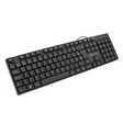Imagem 1 de Teclado Usb Membrana C3Tech M10, Preto, Multimidia, Abnt2, Kb-M10Bk